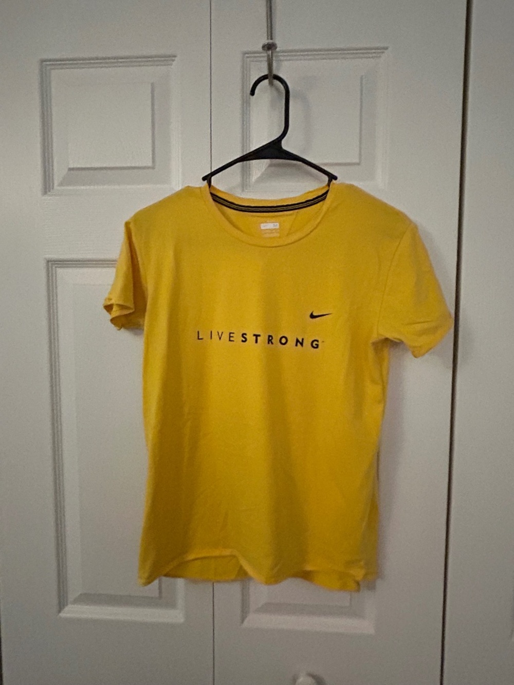 Livestrong Yellow T-Shirt - Medium 8-10